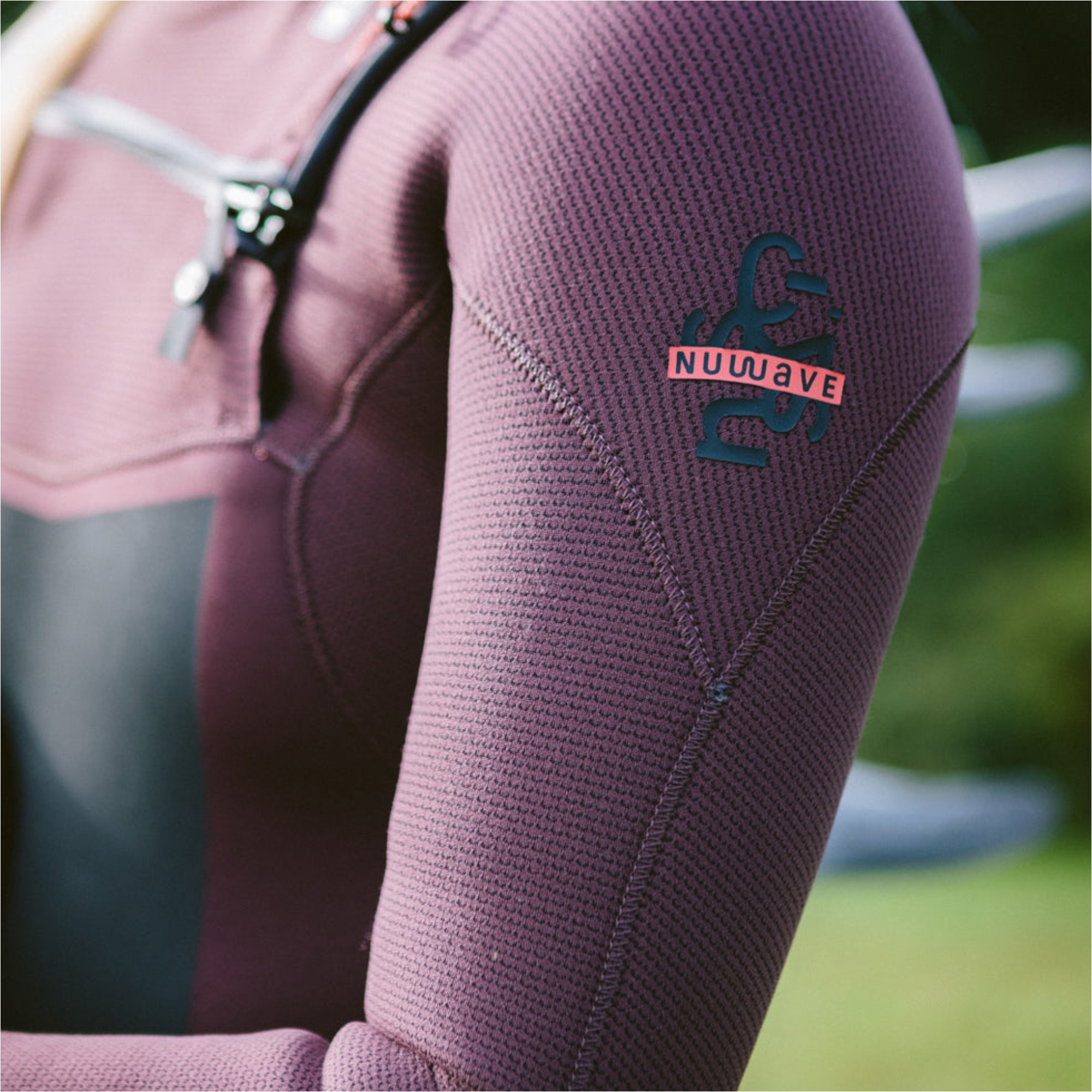 2026 C-Skins Womens NuWave ReWired 4/3mm Chest Zip Wetsuit C-NRW43WCZ - Rust / Rust X